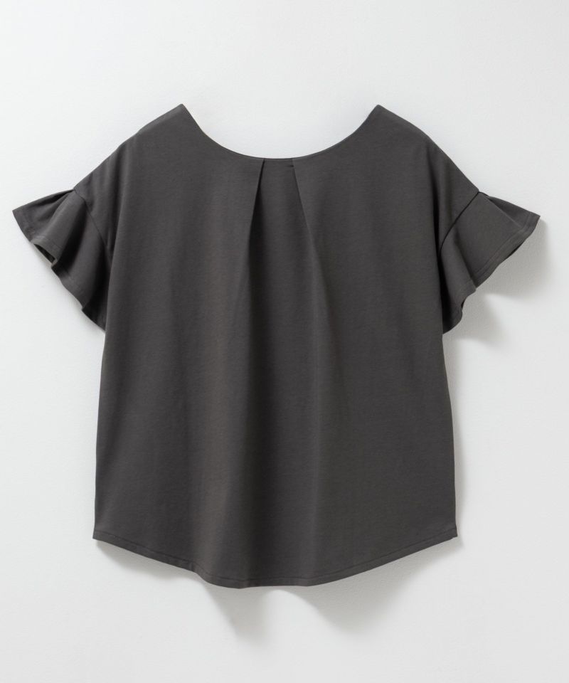 Idnes スリーブデザインTシャツ レディース メール便 対応商品商品画像-26