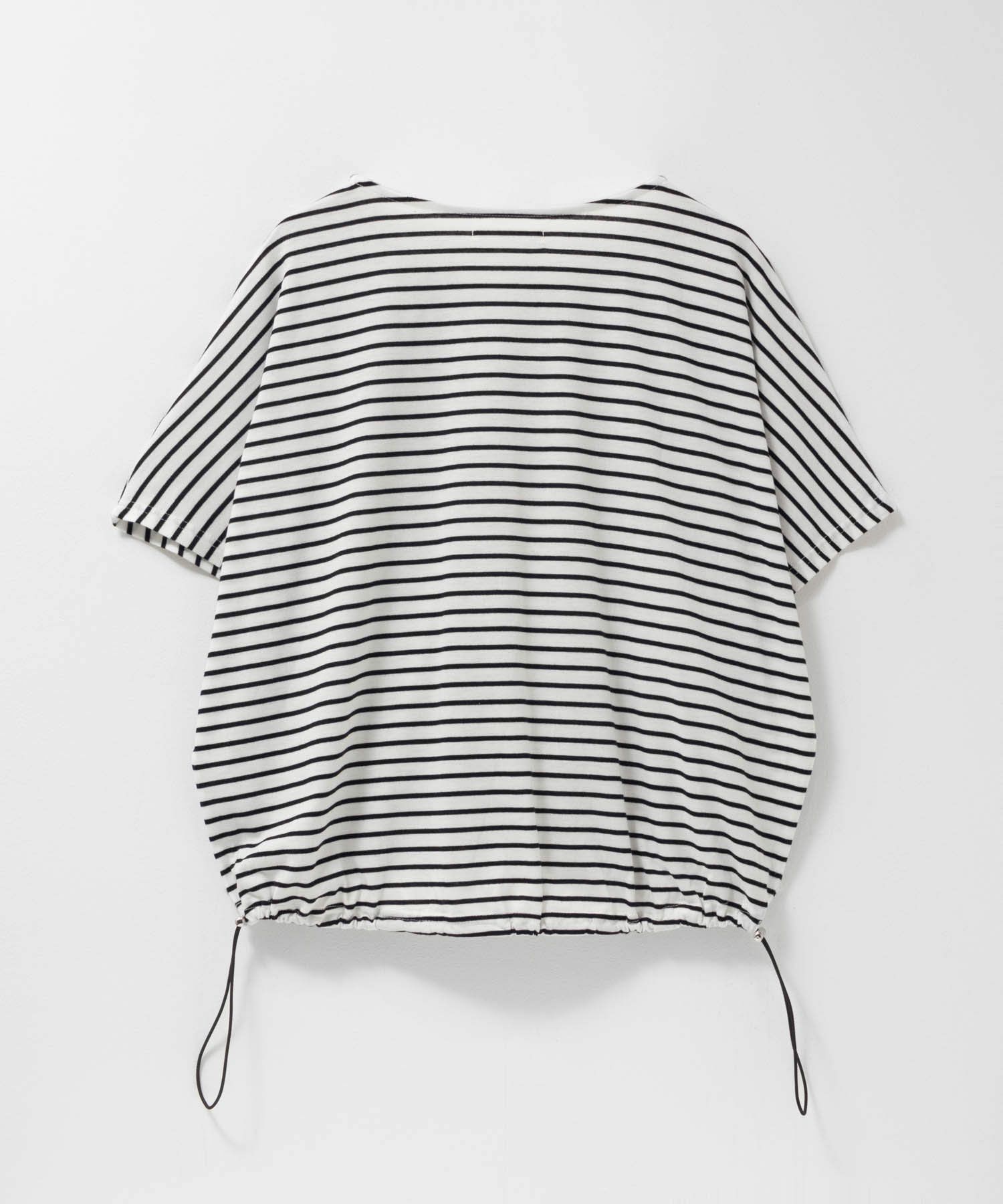 Idnes 裾ドロストボーダーカットソー レディース メール便 対応商品商品サムネイル-22