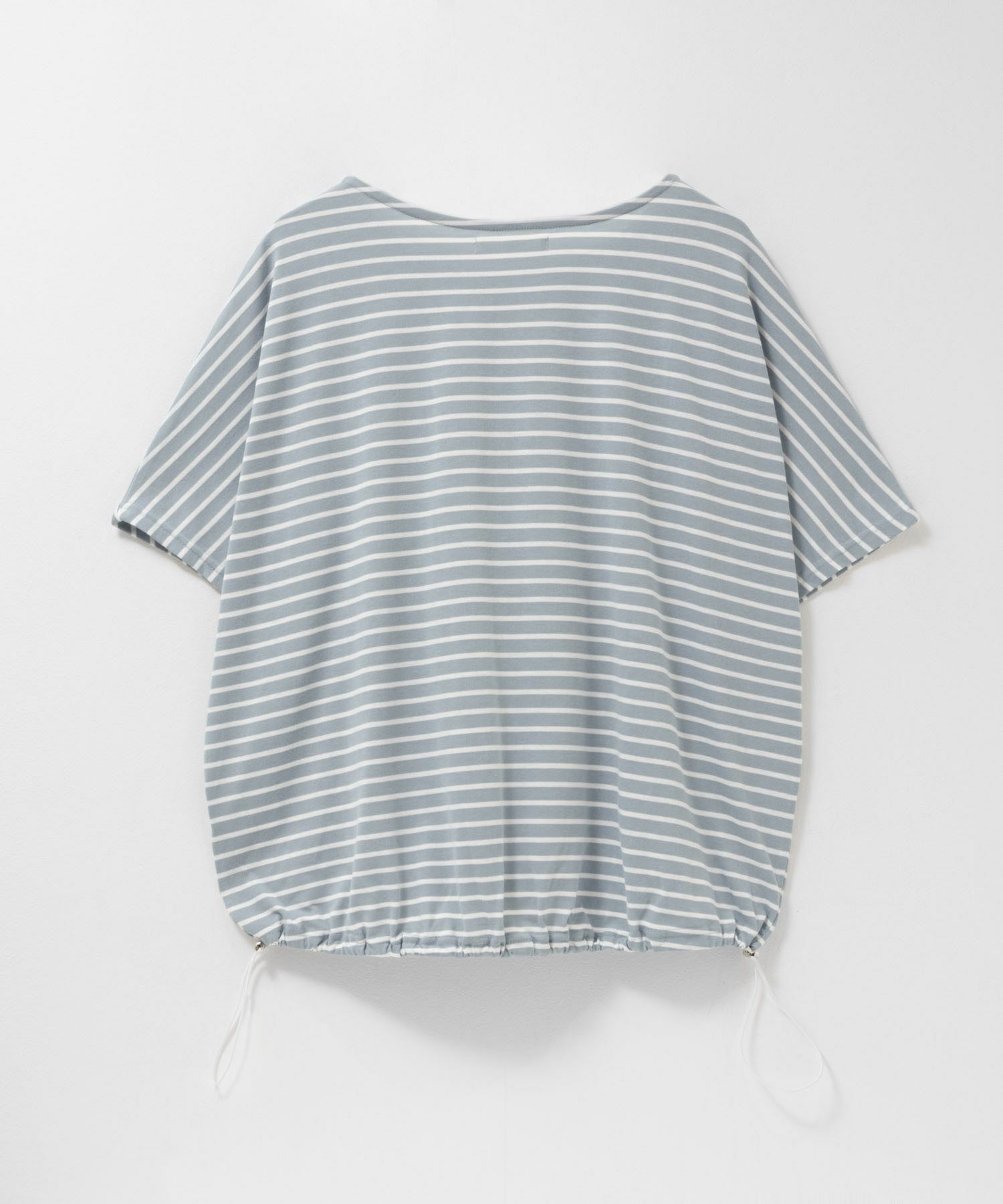 Idnes 裾ドロストボーダーカットソー レディース メール便 対応商品商品サムネイル-24