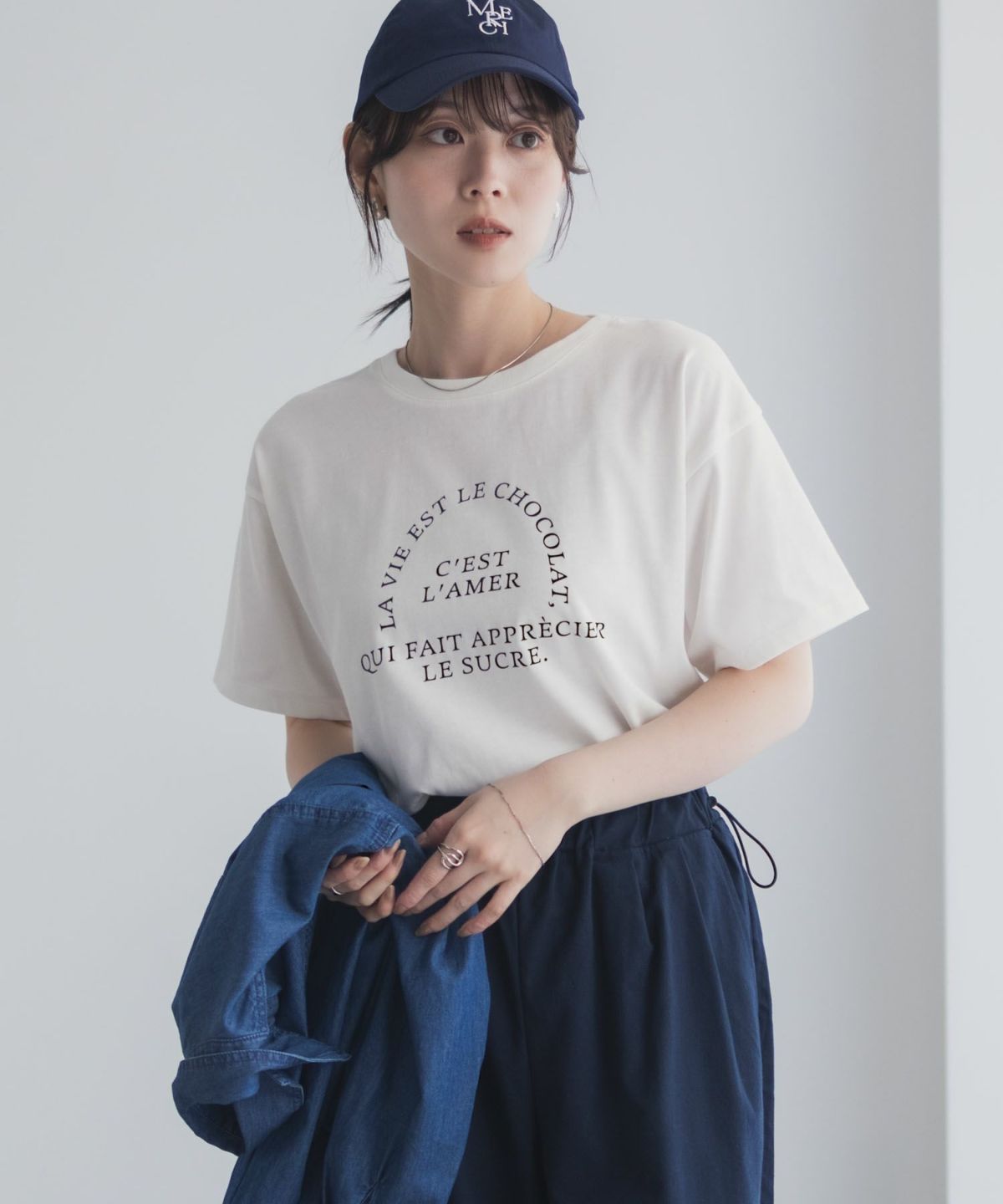 Idnes LavieestロゴTシャツ レディース ネコポス 対応商品