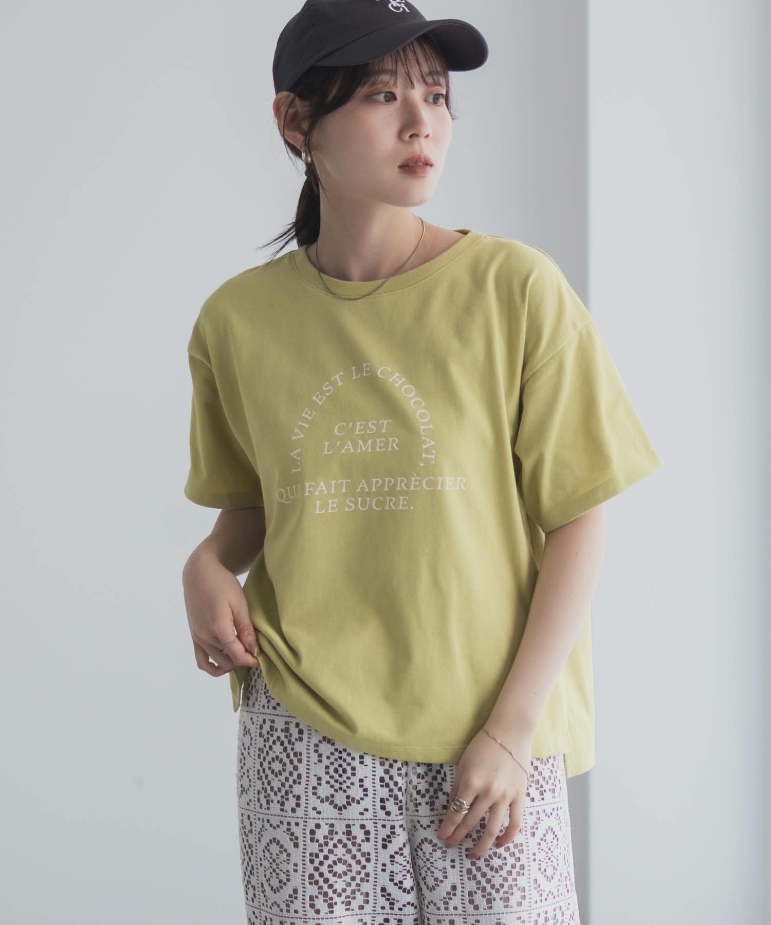 Idnes LavieestロゴTシャツ レディース メール便 対応商品商品画像-11