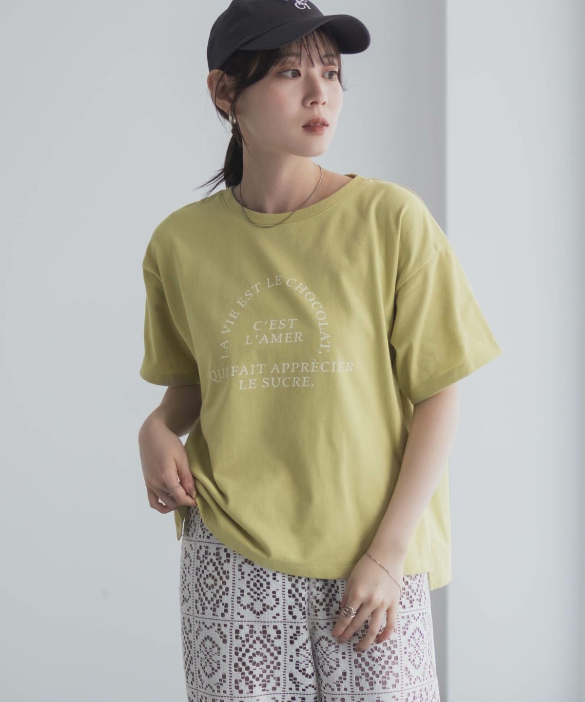 Idnes LavieestロゴTシャツ レディース ネコポス 対応商品