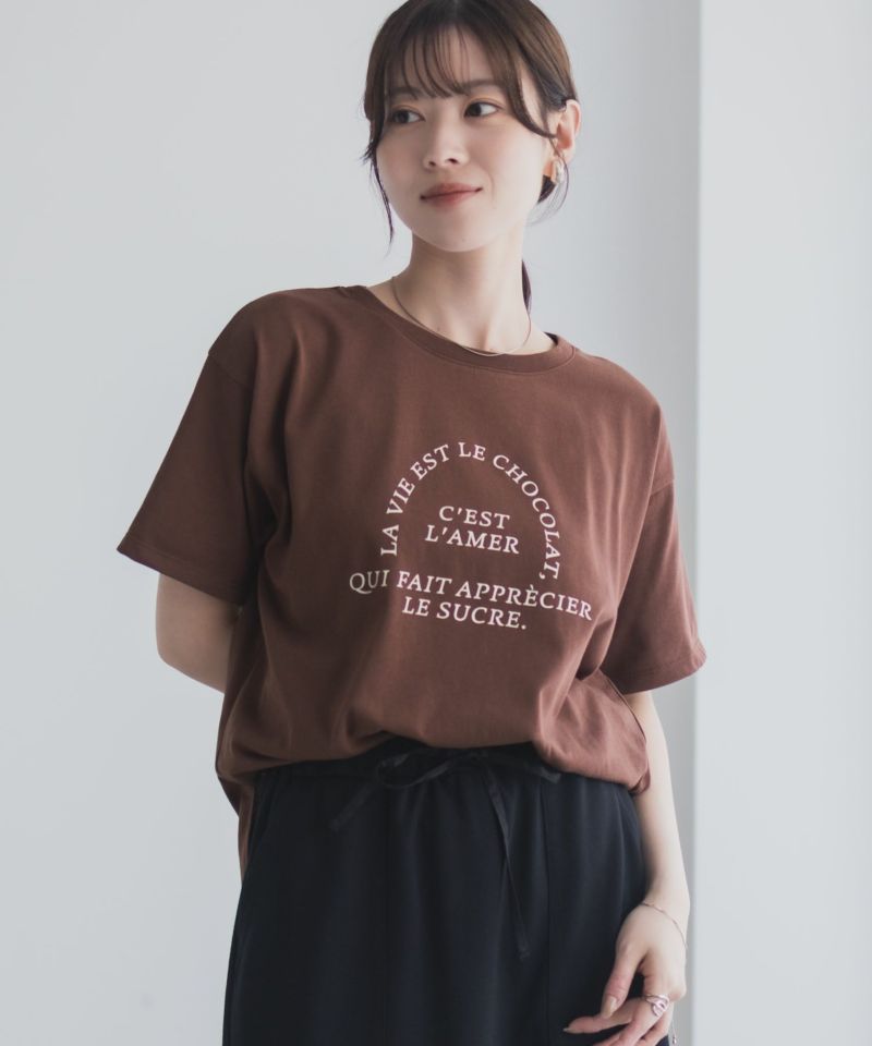 Idnes LavieestロゴTシャツ レディース メール便 対応商品商品画像-16