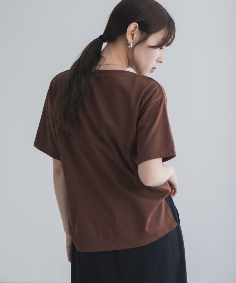 Idnes LavieestロゴTシャツ レディース メール便 対応商品商品画像-17