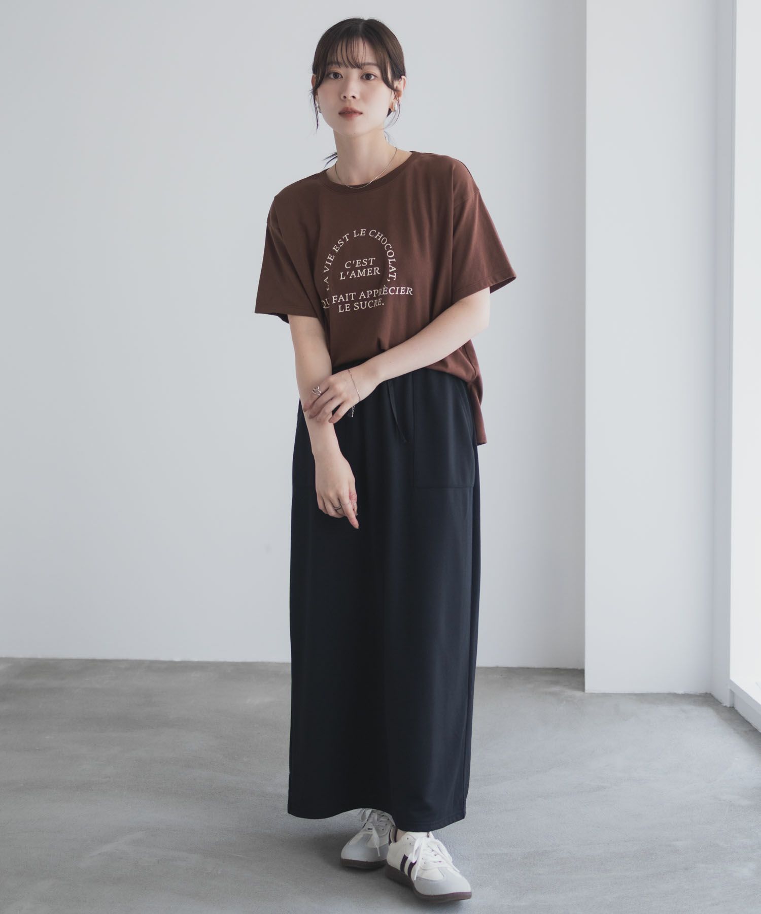 Idnes LavieestロゴTシャツ レディース メール便 対応商品商品画像-34