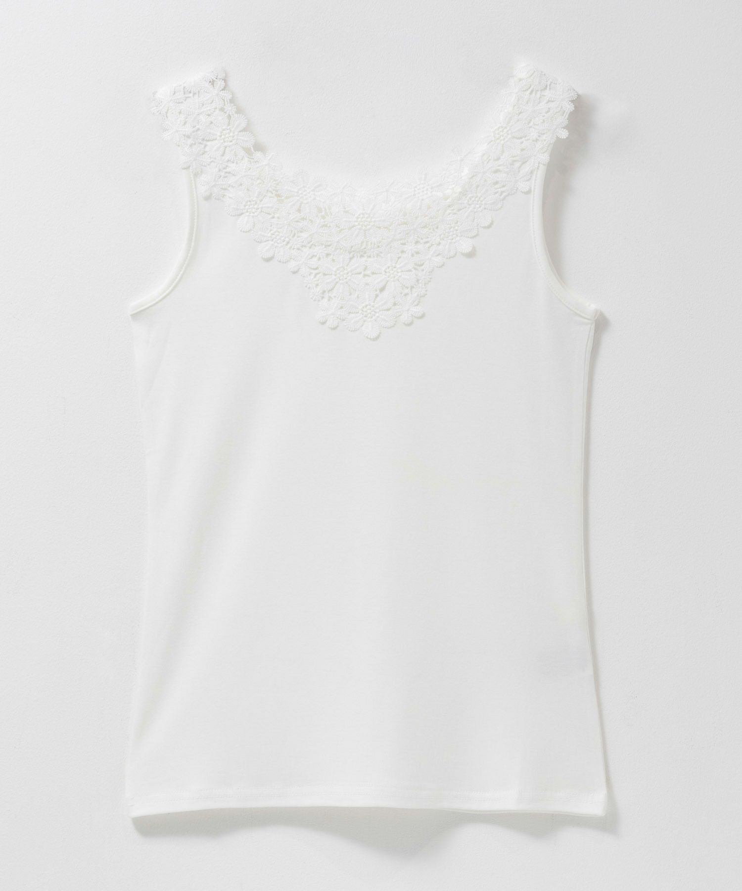 Idnes モチーフレースタンクトップA柄 レディース ネコポス 対応商品