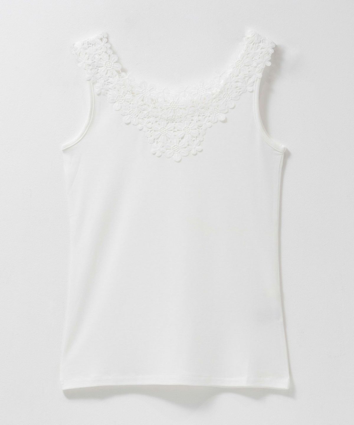 Idnes モチーフレースタンクトップA柄 レディース ネコポス 対応商品