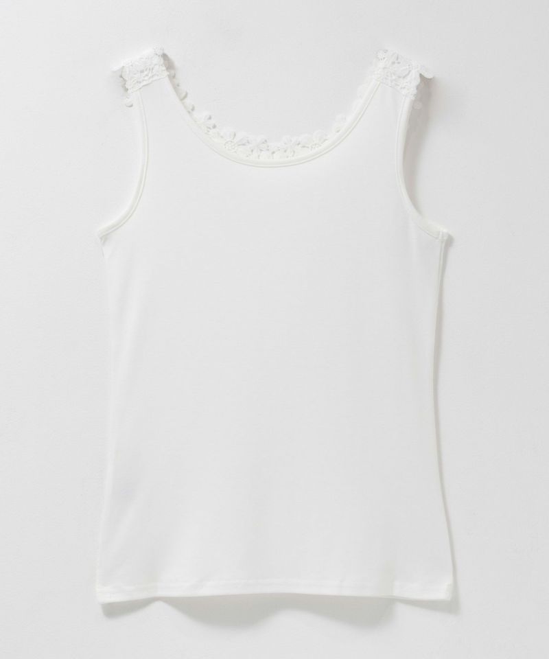 Idnes モチーフレースタンクトップA柄 レディース メール便 対応商品商品画像-19