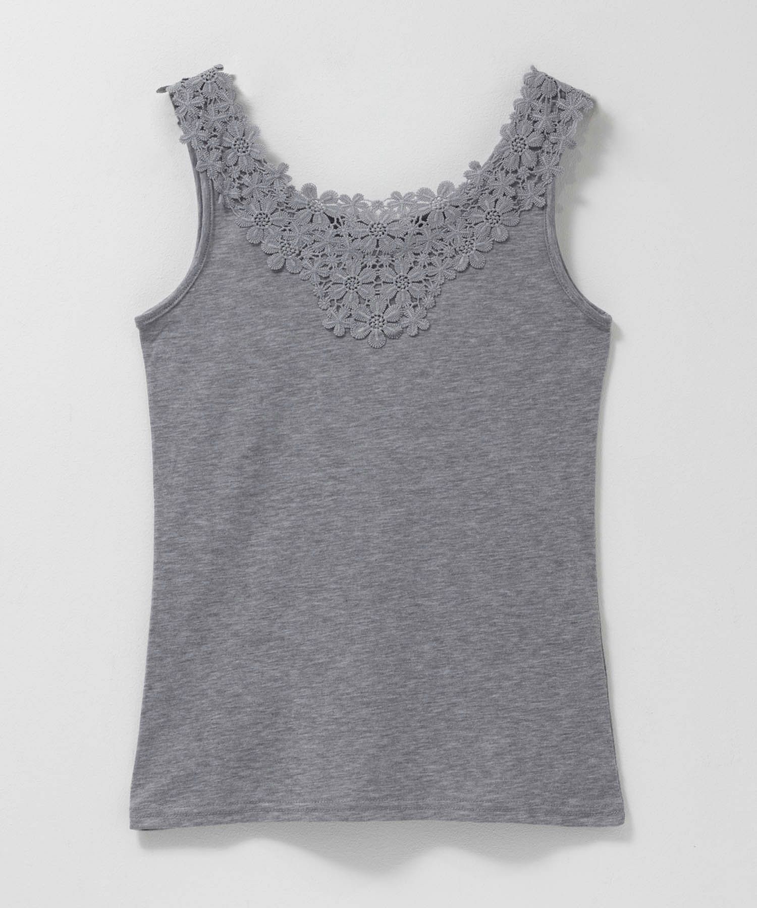 Idnes モチーフレースタンクトップA柄 レディース ネコポス 対応商品