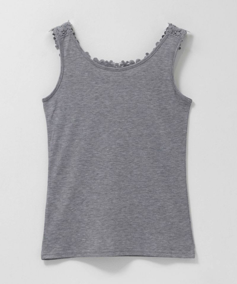 Idnes モチーフレースタンクトップA柄 レディース メール便 対応商品商品画像-21