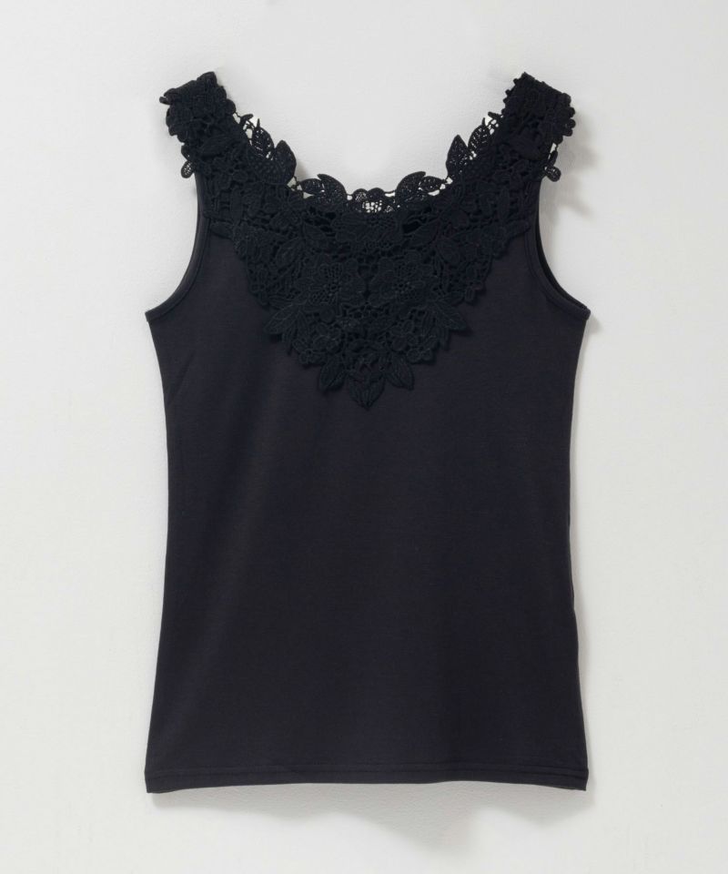Idnes モチーフレースタンクトップB柄 レディース メール便 対応商品商品画像-24