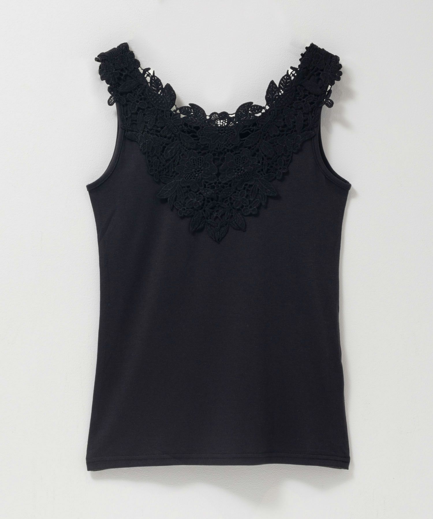 Idnes モチーフレースタンクトップB柄 レディース メール便 対応商品商品サムネイル-24