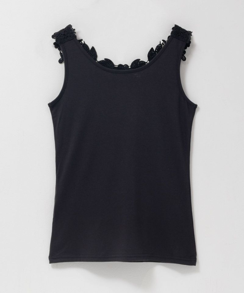 Idnes モチーフレースタンクトップB柄 レディース メール便 対応商品商品画像-25