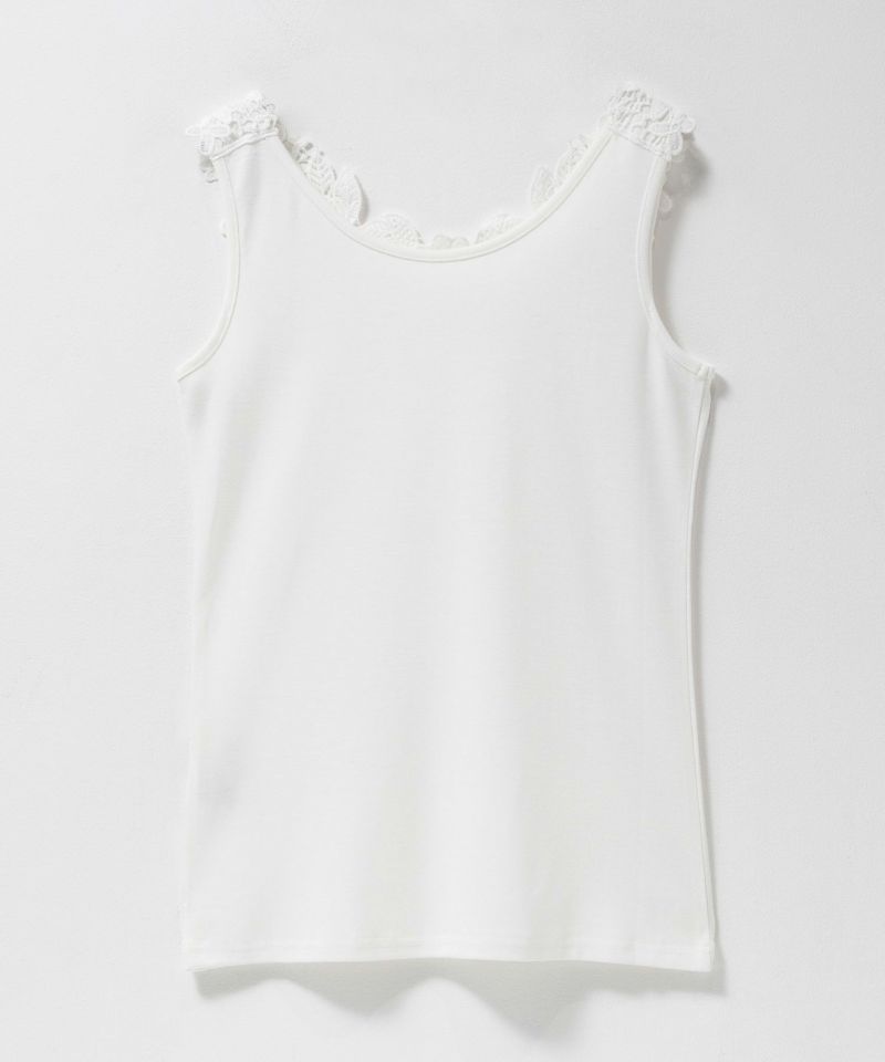 Idnes モチーフレースタンクトップB柄 レディース メール便 対応商品商品画像-27