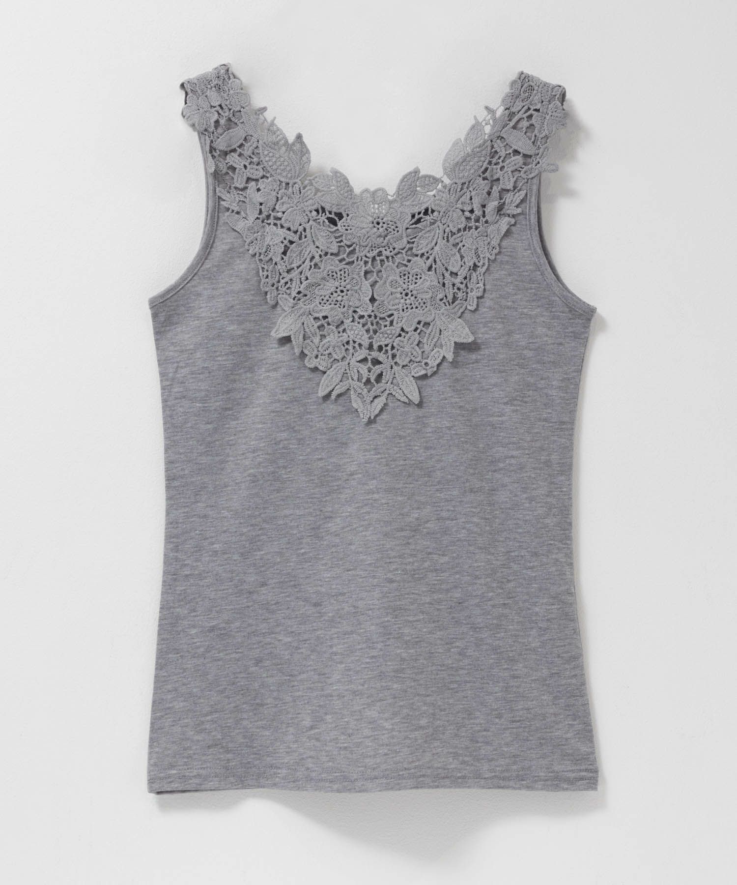 Idnes モチーフレースタンクトップB柄 レディース メール便 対応商品商品画像-28