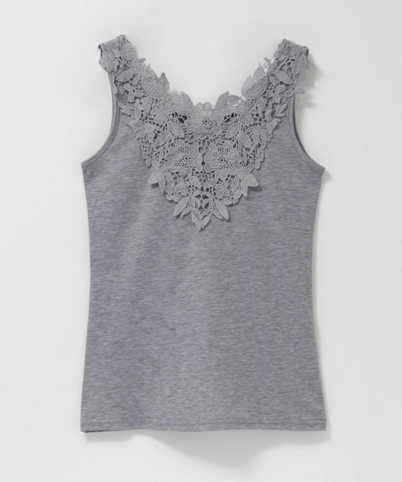 Idnes モチーフレースタンクトップB柄 レディース メール便 対応商品商品画像-28