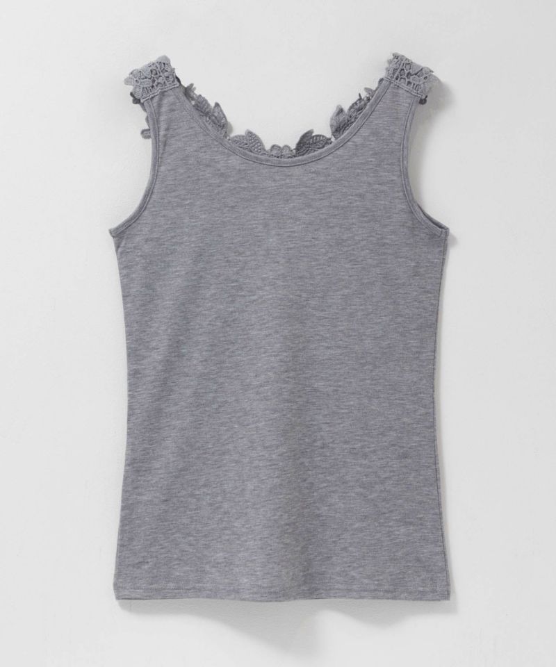 Idnes モチーフレースタンクトップB柄 レディース メール便 対応商品商品画像-29