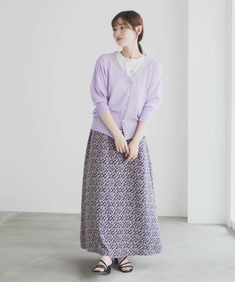 [さらに50%OFF]Idnes ラメVネックカーディガン レディース商品画像-20