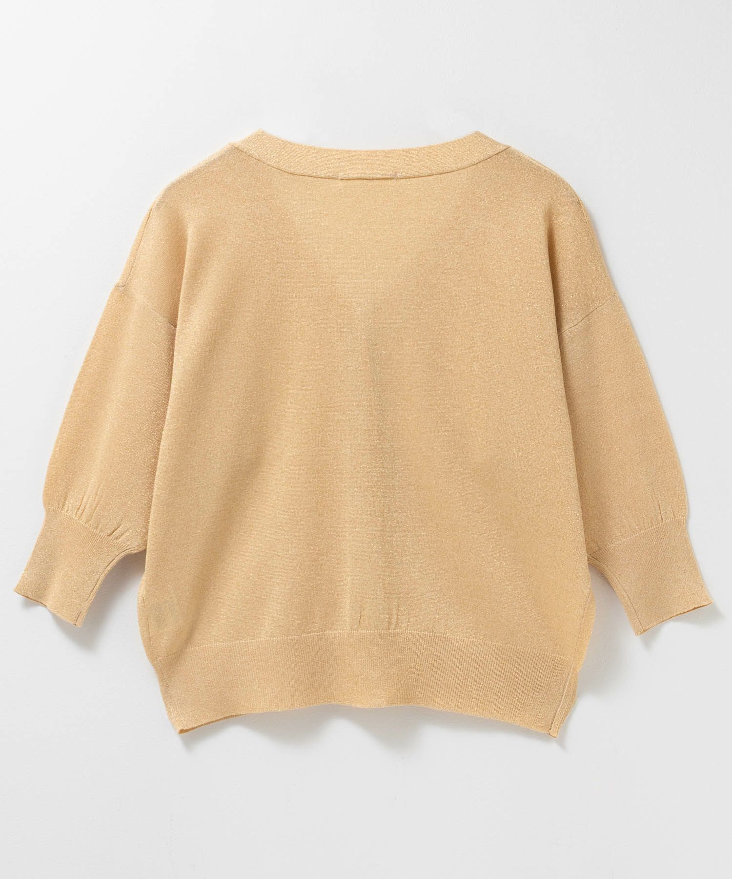 Idnes ラメVネックカーディガン レディース商品画像-22