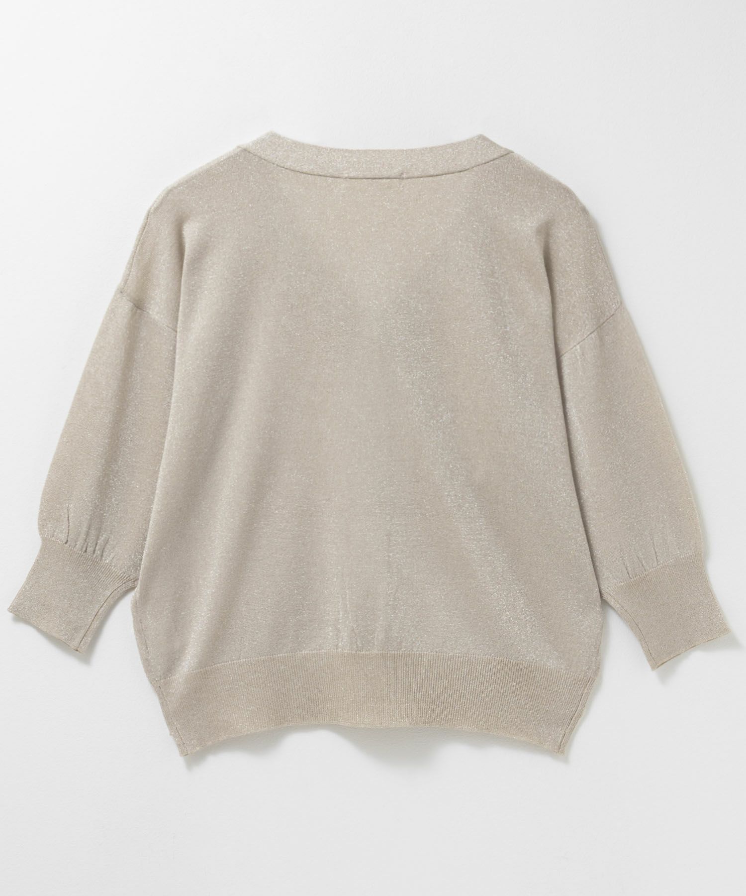 [さらに50%OFF]Idnes ラメVネックカーディガン レディース商品サムネイル-24