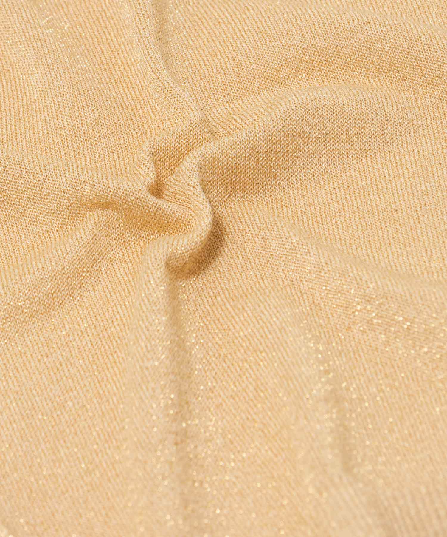 Idnes ラメVネックカーディガン レディース