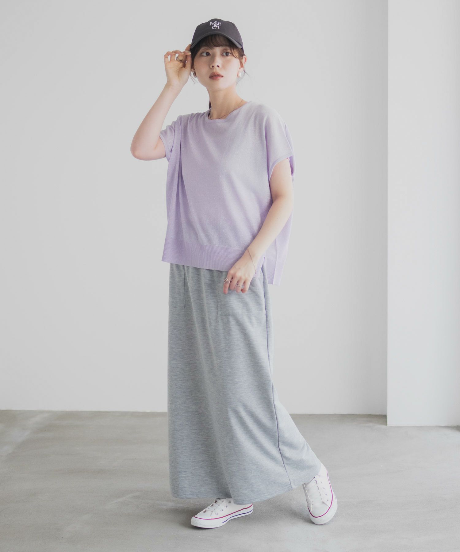 [さらに50%OFF]Idnes ラメフレンチプルオーバー レディース商品サムネイル-20