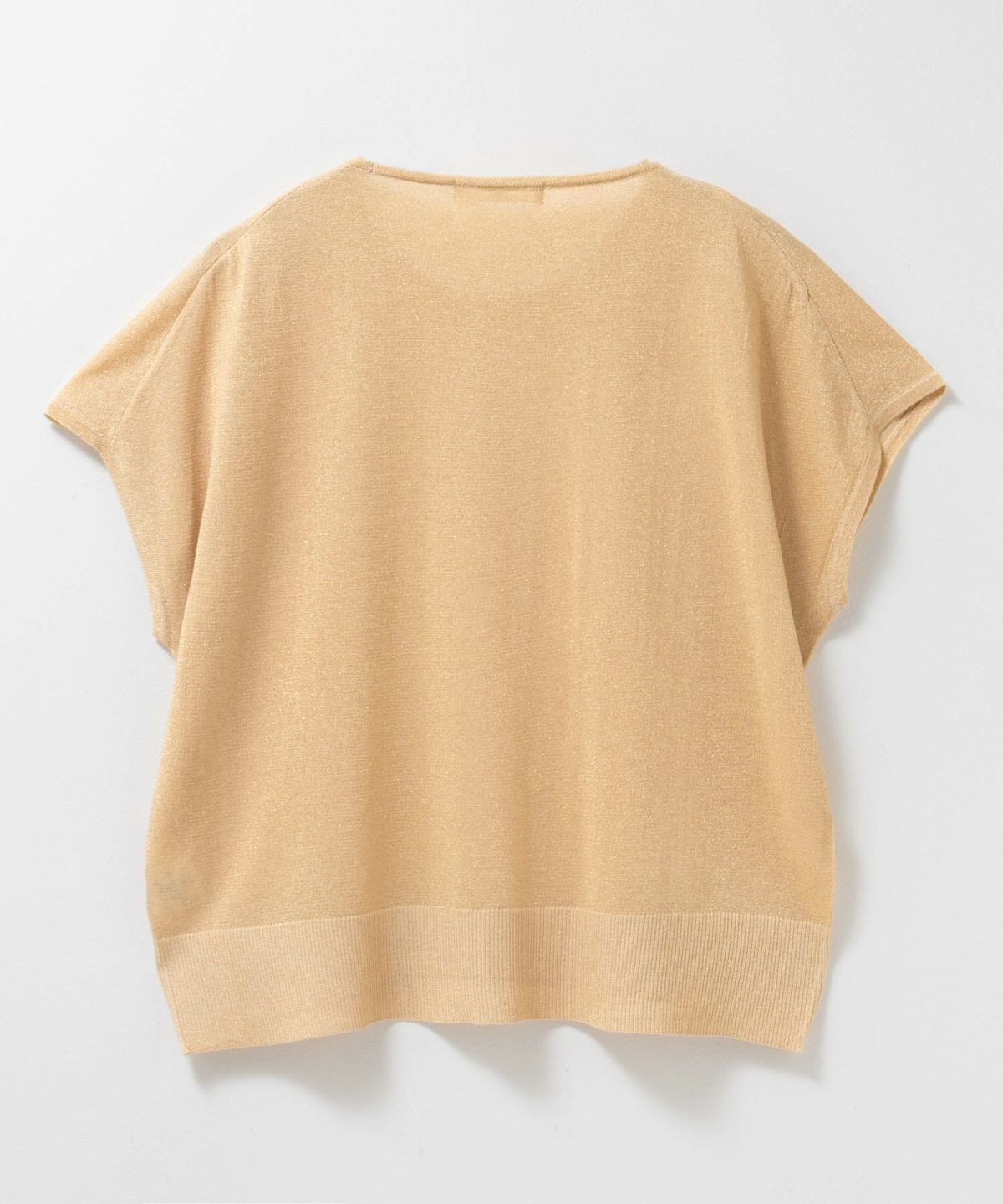 Idnes ラメフレンチプルオーバー レディース