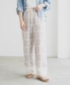 Idnes クロシェライクレースイージーパンツ レディース商品サムネイル-4