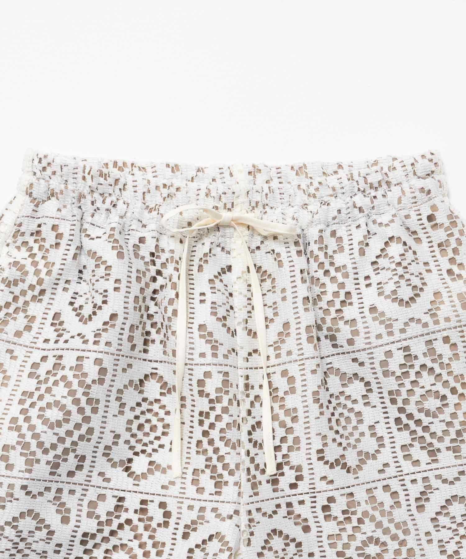 Idnes クロシェライクレースイージーパンツ レディース商品画像-18