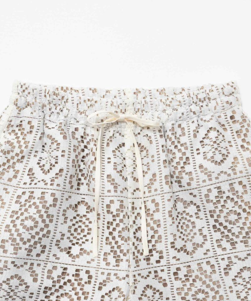 Idnes クロシェライクレースイージーパンツ レディース商品画像-18