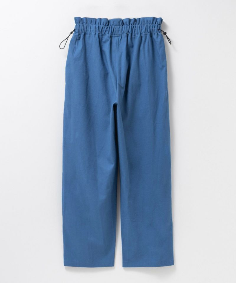 Idnes リネンライクドロストテーパードパンツ レディース商品画像-23