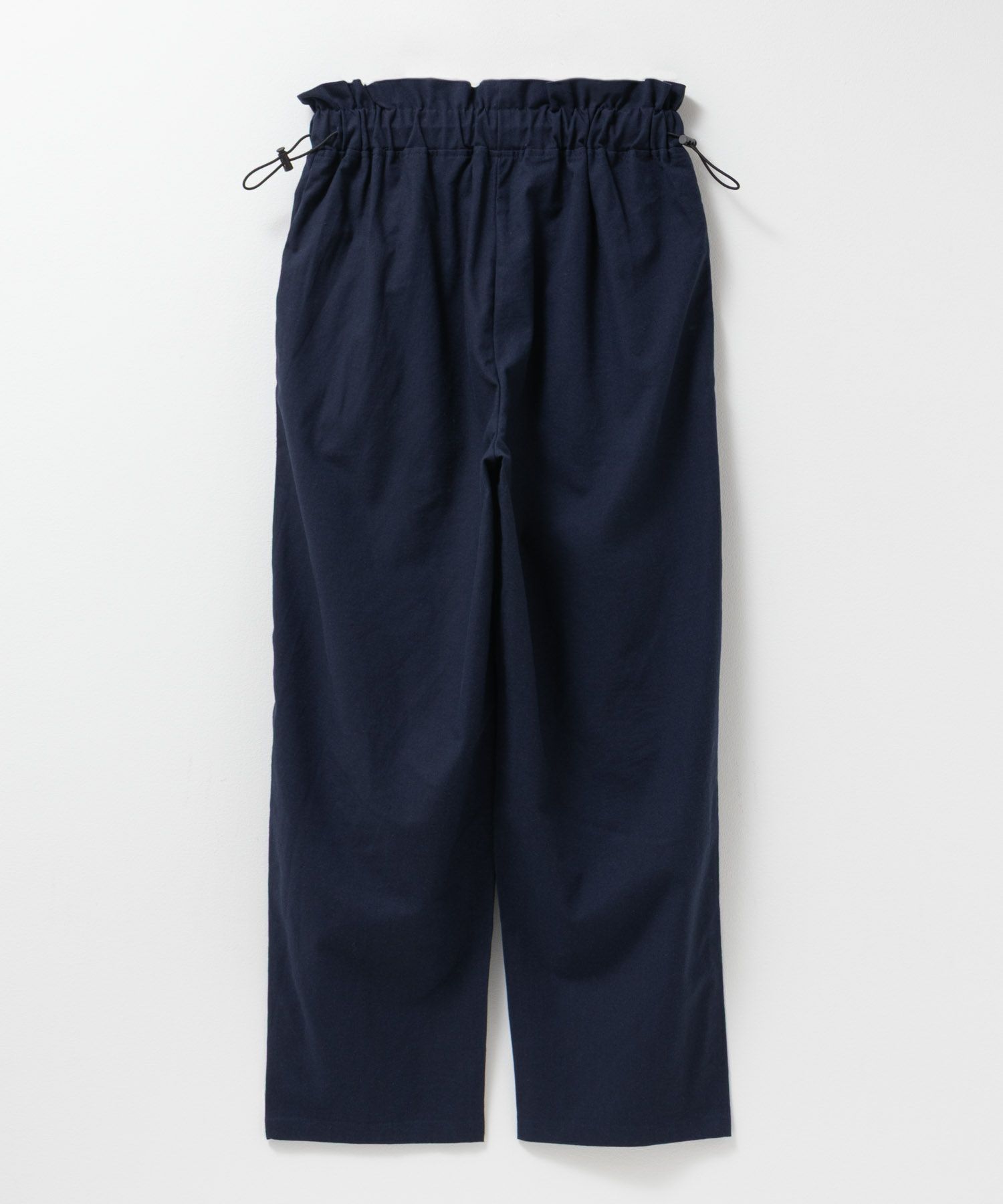 Idnes リネンライクドロストテーパードパンツ レディース商品画像-25