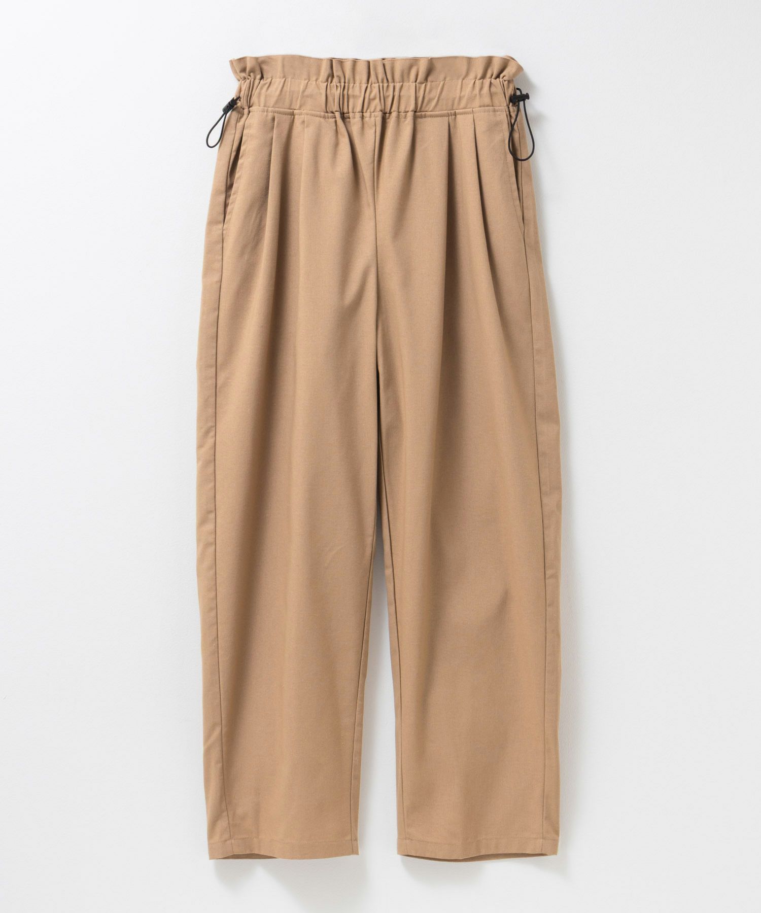 Idnes リネンライクドロストテーパードパンツ レディース商品サムネイル-26