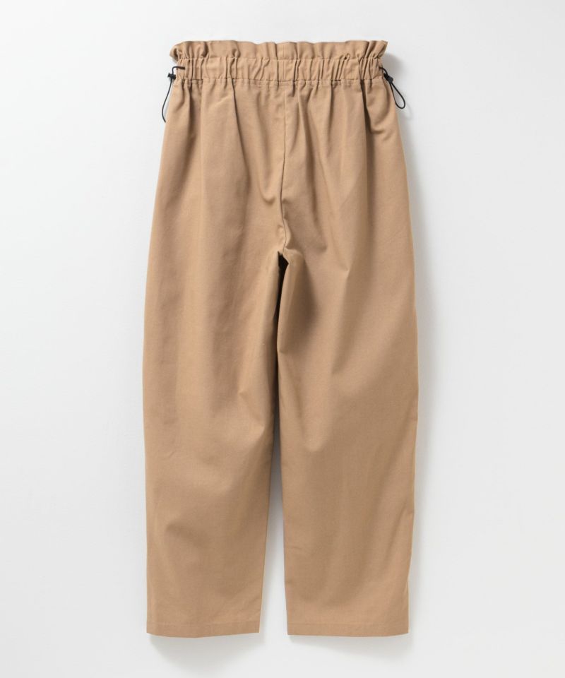 Idnes リネンライクドロストテーパードパンツ レディース商品画像-27