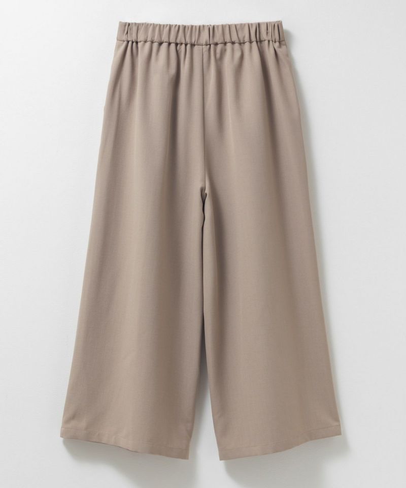 Idnes 釦付きワイドクロップドパンツ レディース商品画像-19