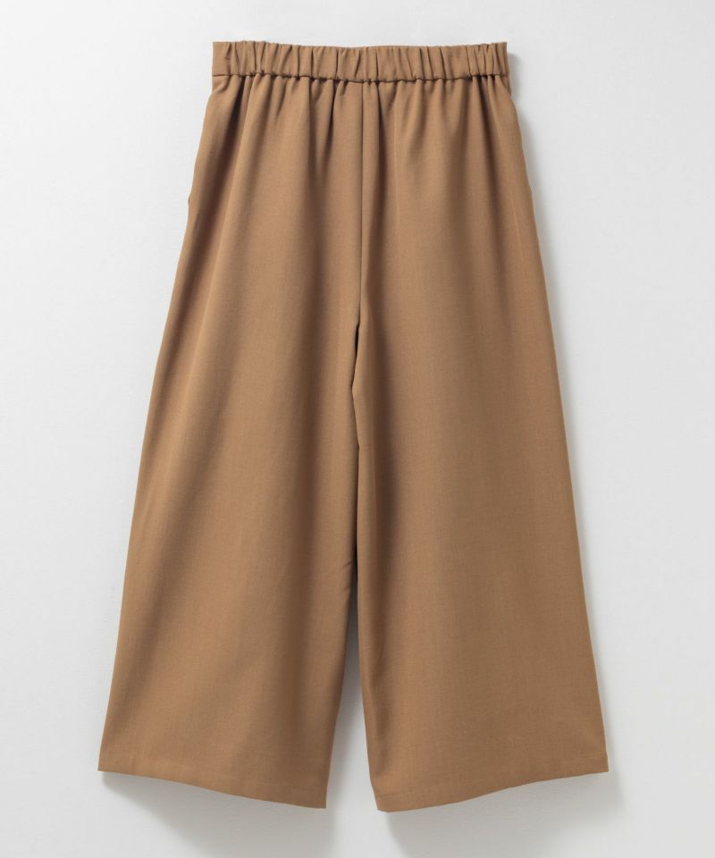 Idnes 釦付きワイドクロップドパンツ レディース商品画像-23