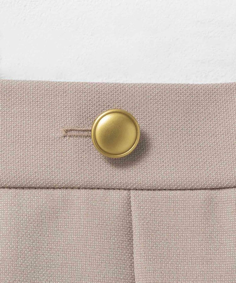 Idnes 釦付きワイドクロップドパンツ レディース商品画像-27