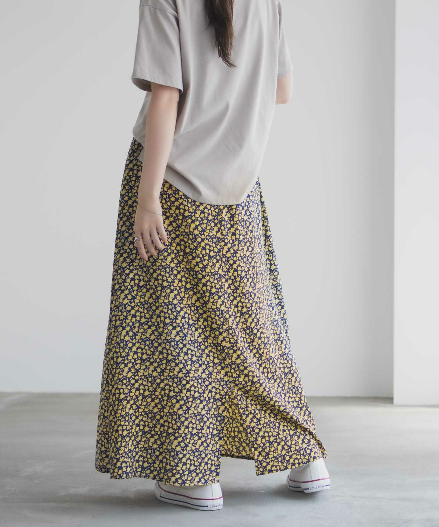 Idnes 小花柄ナロースカート レディース商品サムネイル-9