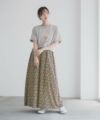 Idnes 小花柄ナロースカート レディース商品サムネイル-10