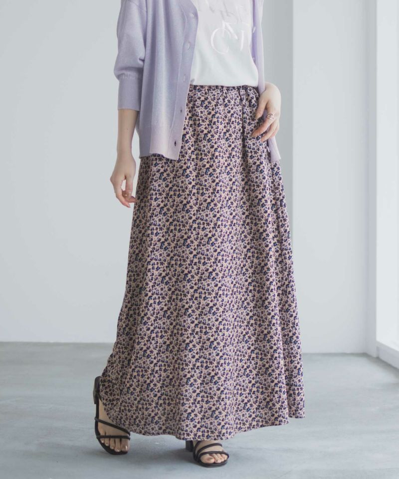 Idnes 小花柄ナロースカート レディース商品画像-11