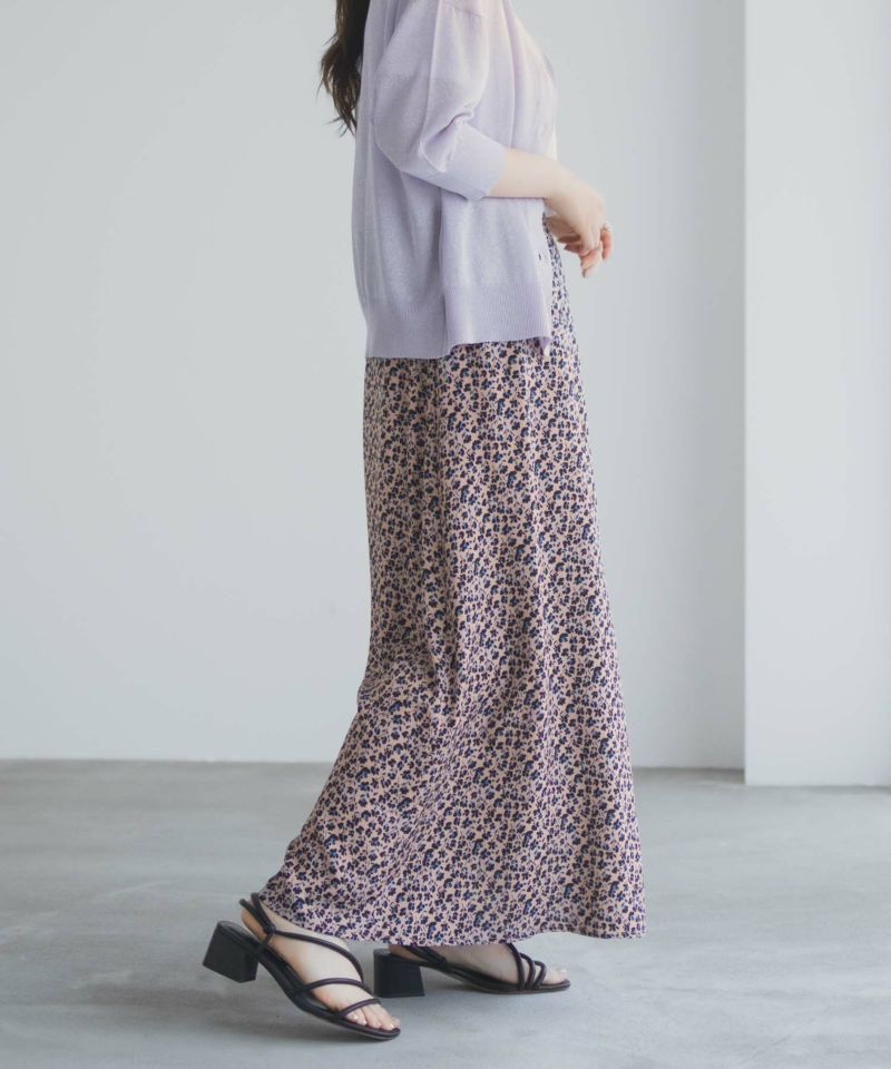 Idnes 小花柄ナロースカート レディース商品画像-13