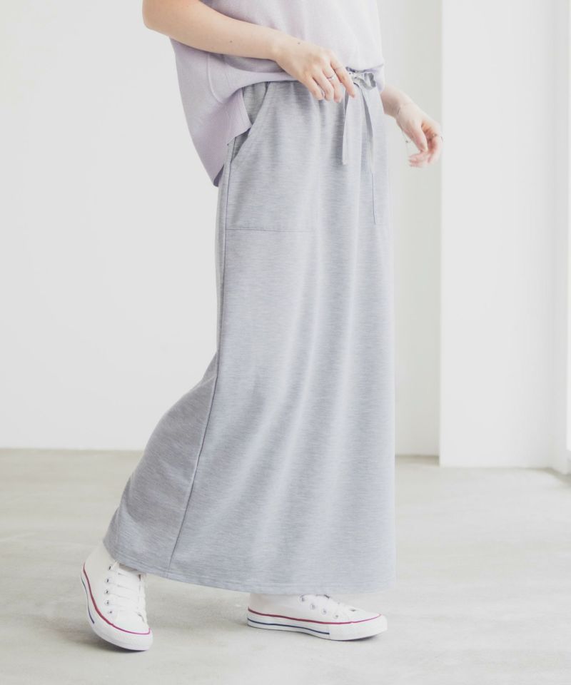 Idnes スウェットナロースカート レディース商品画像-5