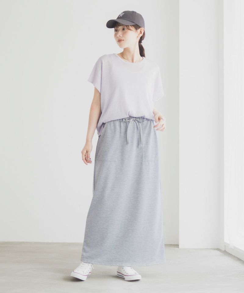 Idnes スウェットナロースカート レディース商品画像-10