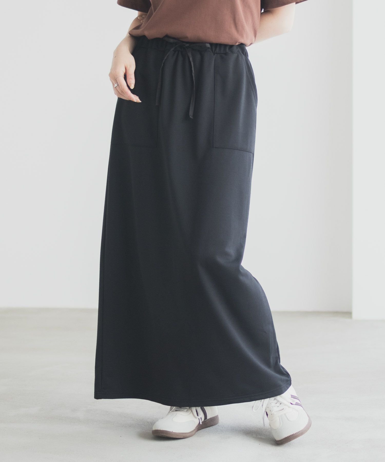 Idnes スウェットナロースカート レディース商品画像-13