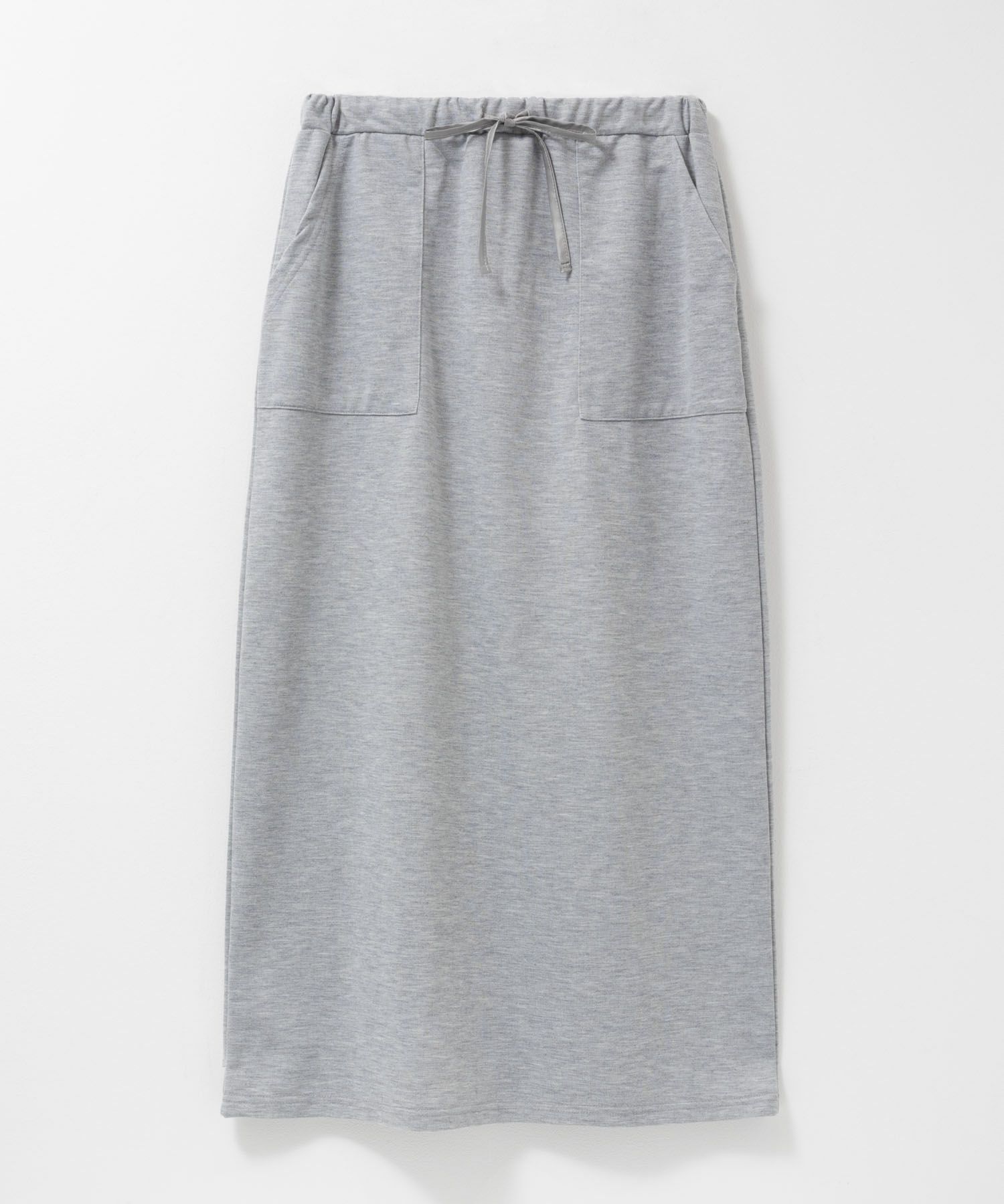 Idnes スウェットナロースカート レディース