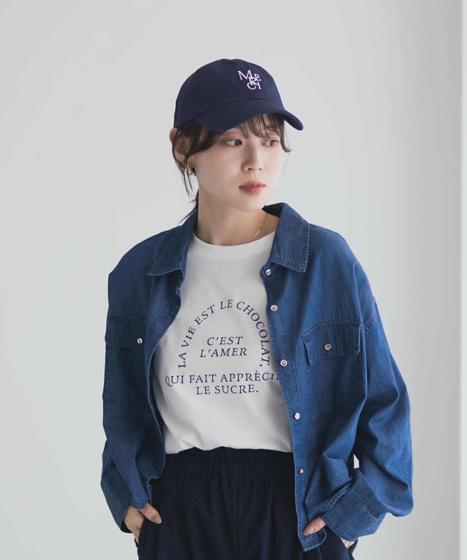 Idnes MERCIキャップ レディース商品サムネイル-10