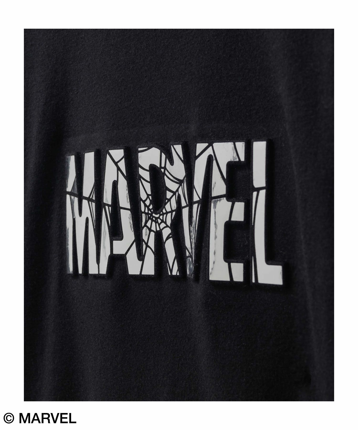 MARVEL マーベル / 箔プリント長袖Tシャツ キッズ ネコポス 対応商品