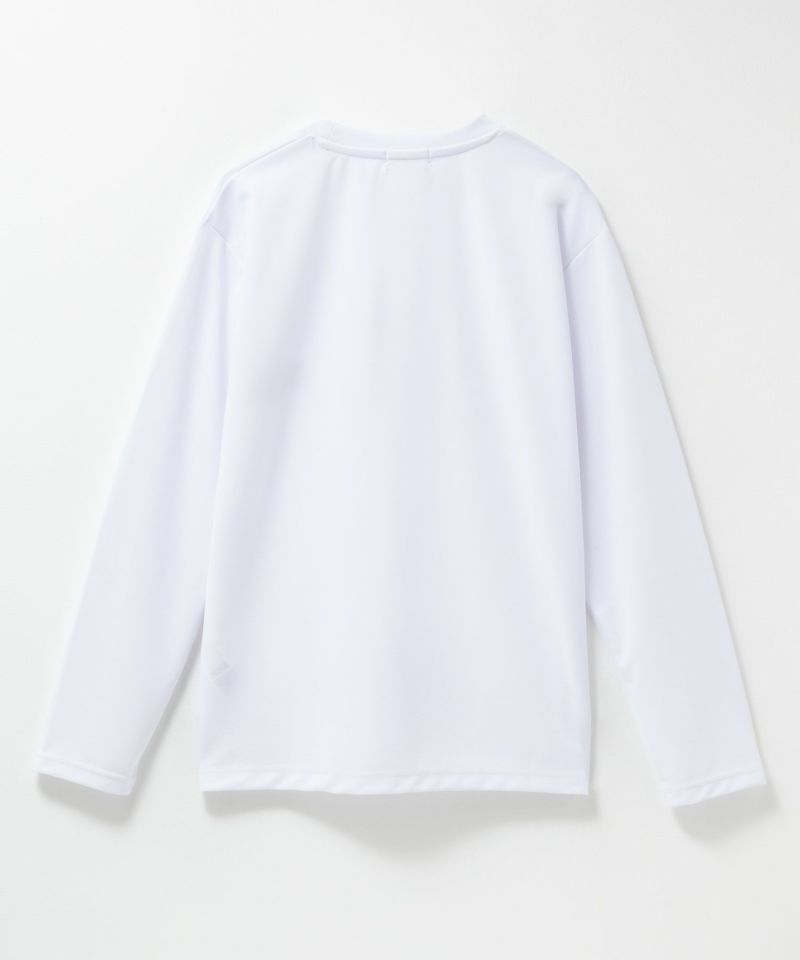 CONVERSE  ポンチ素材 ポケット付き刺繍長袖Tシャツ メンズ商品画像-2
