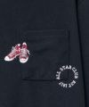 CONVERSE  ポンチ素材 ポケット付き刺繍長袖Tシャツ メンズ商品サムネイル-10