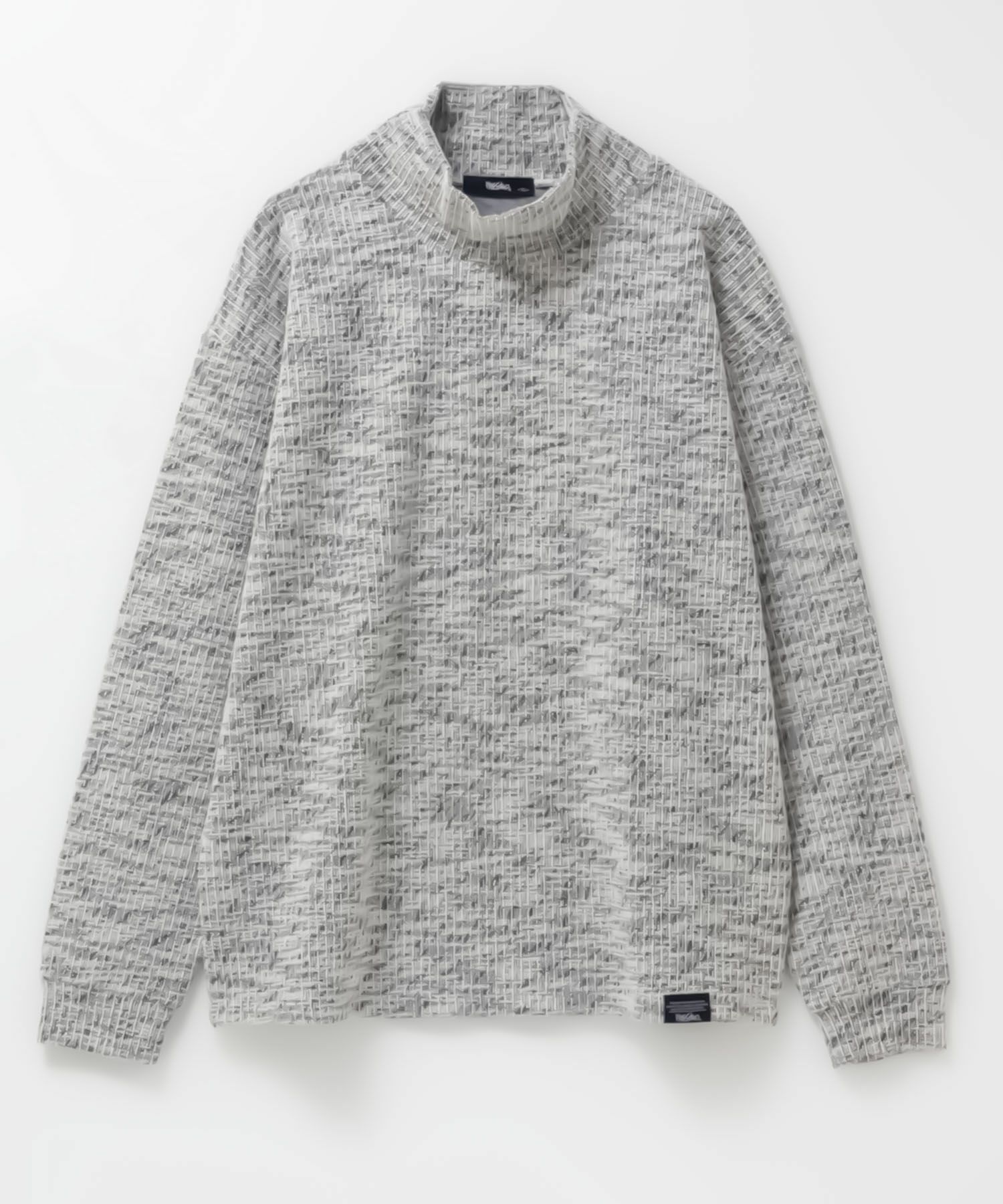 MOSSIMO モックネック長袖Tシャツ メンズ